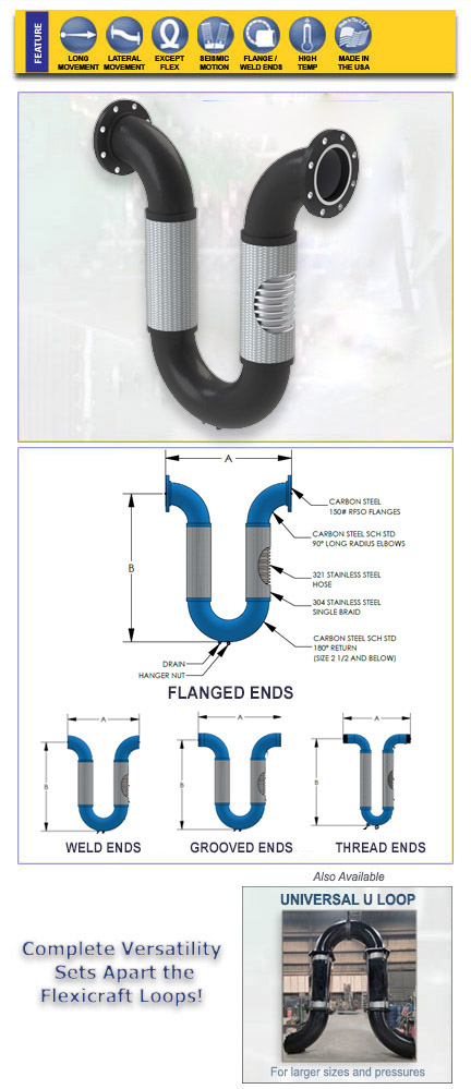 ML Loop U Pipe Flexible Loop